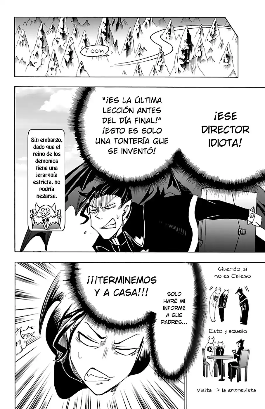 Mairimashita! Iruma-kun Capitulo 68: La visita de Callego página 3