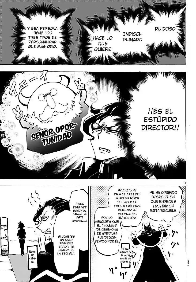 Mairimashita! Iruma-kun Capitulo 2: Invocación de familiar página 19