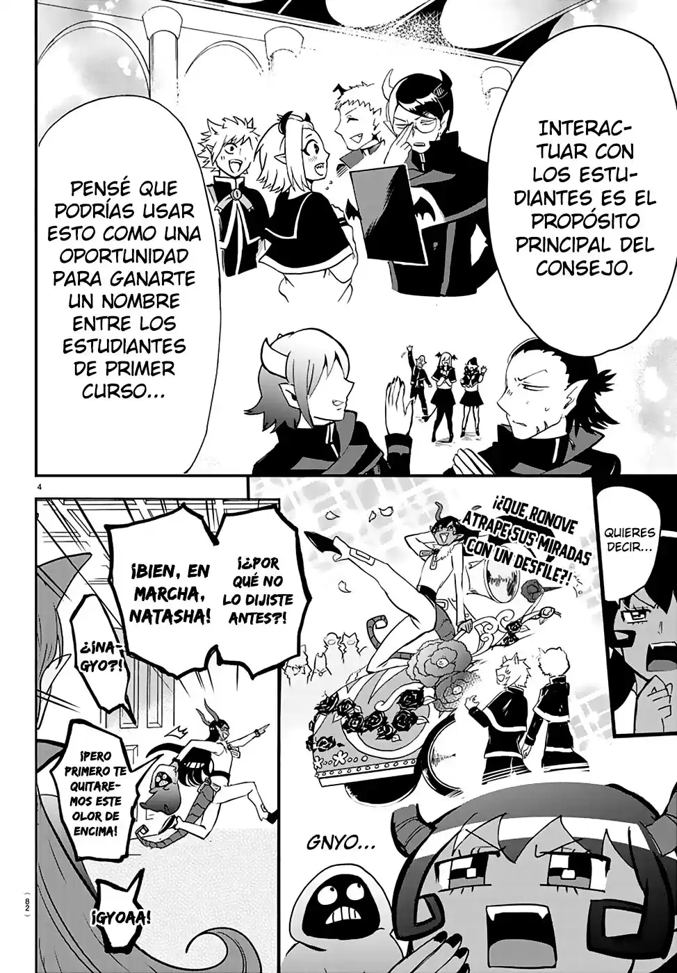 Mairimashita! Iruma-kun Capitulo 152: El desfile del consejo estudiantil página 6