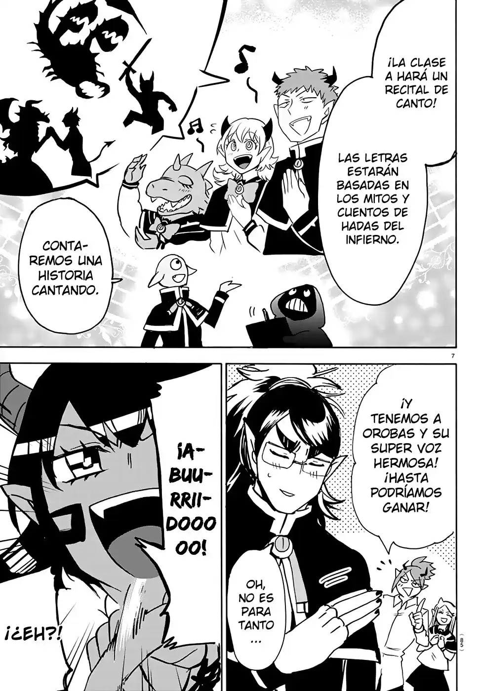 Mairimashita! Iruma-kun Capitulo 152: El desfile del consejo estudiantil página 9