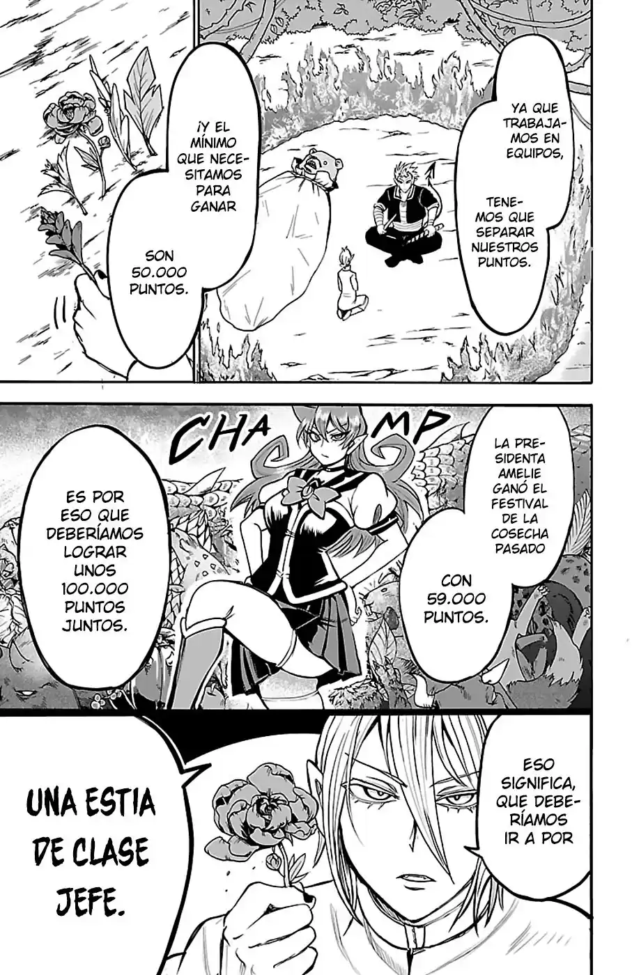 Mairimashita! Iruma-kun Capitulo 104: Formación poderosa página 6