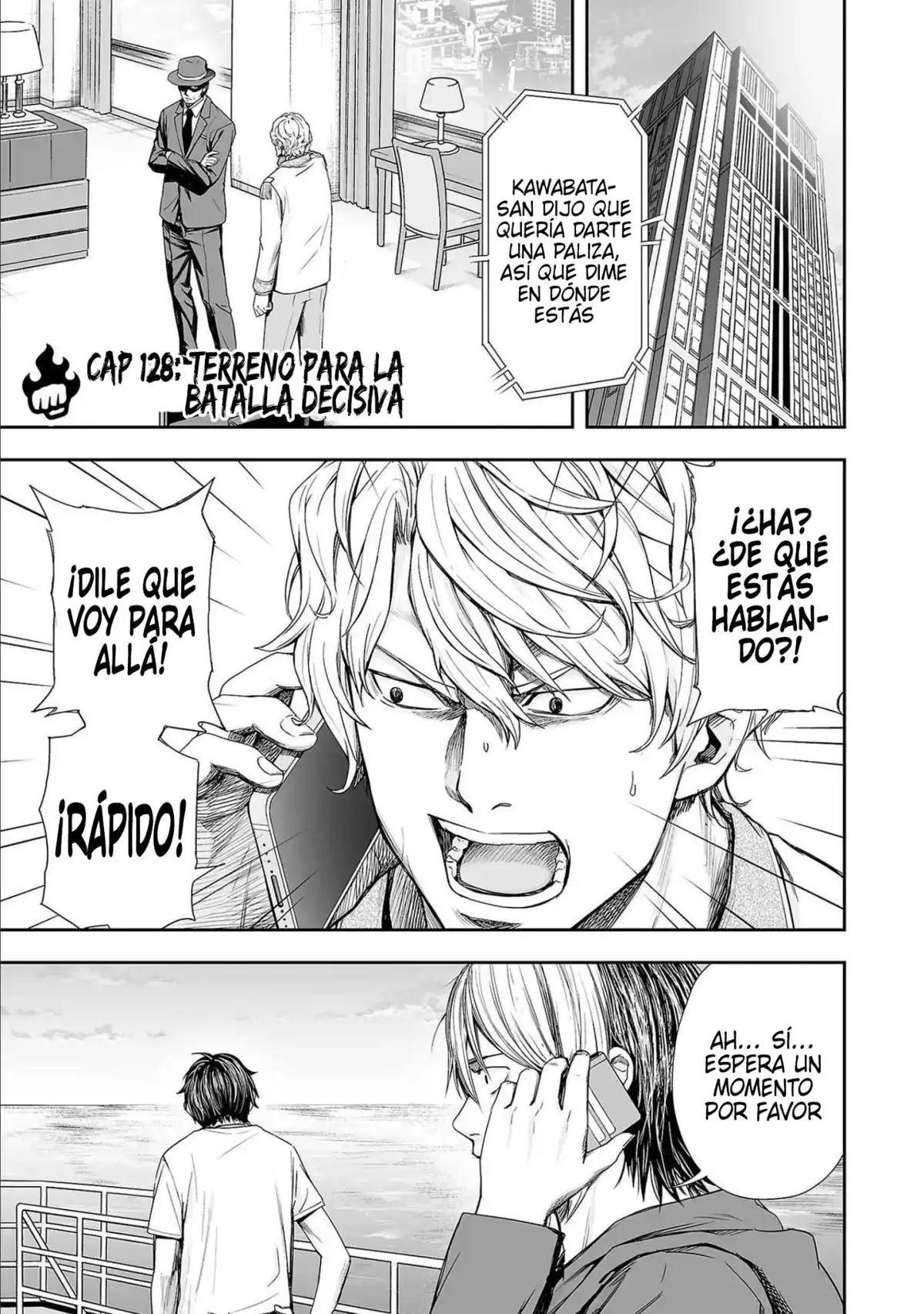 TSUYOSHI Capitulo 128: Terreno para la batalla decisiva página 1