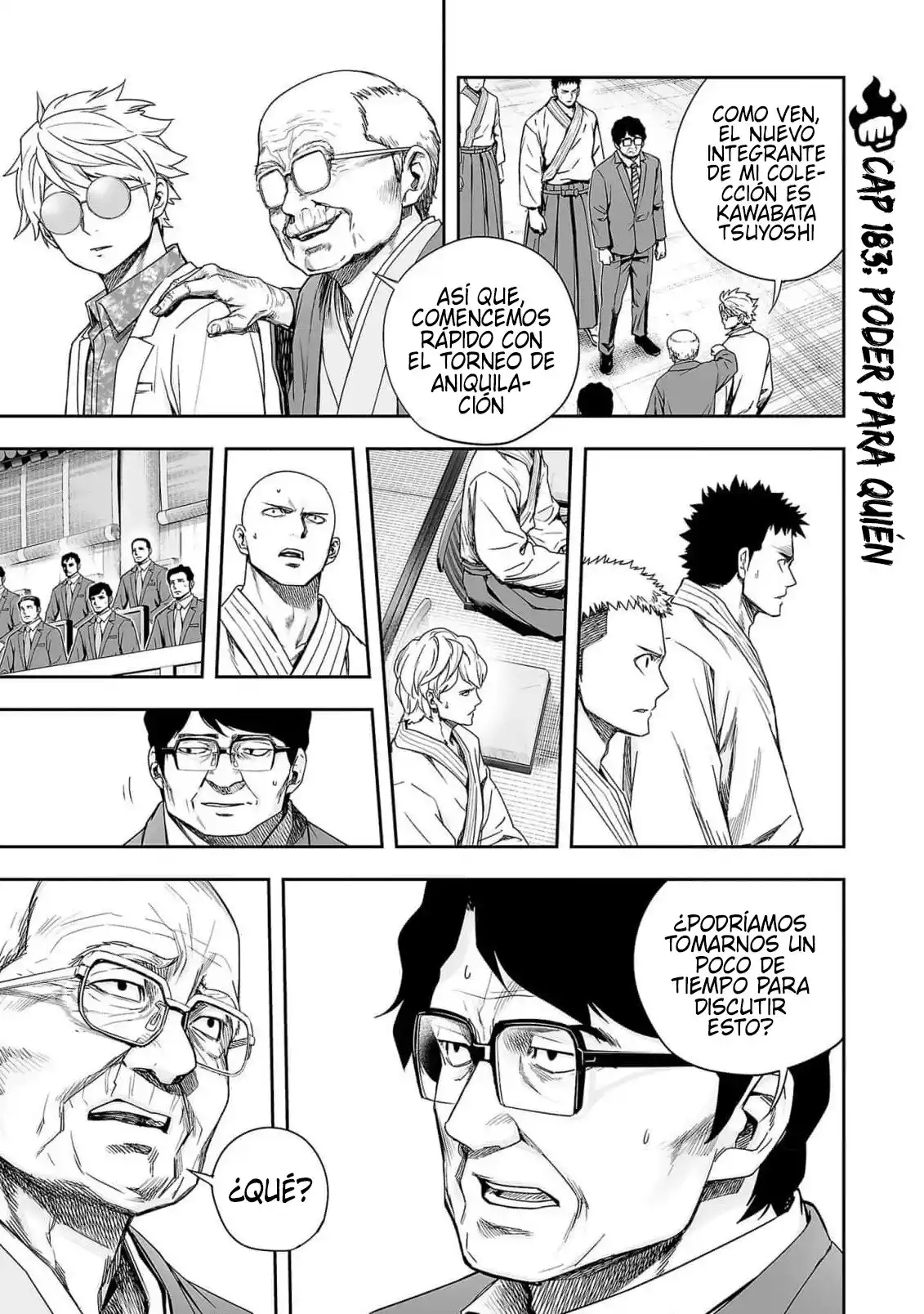 TSUYOSHI Capitulo 183: Poder para quien página 1