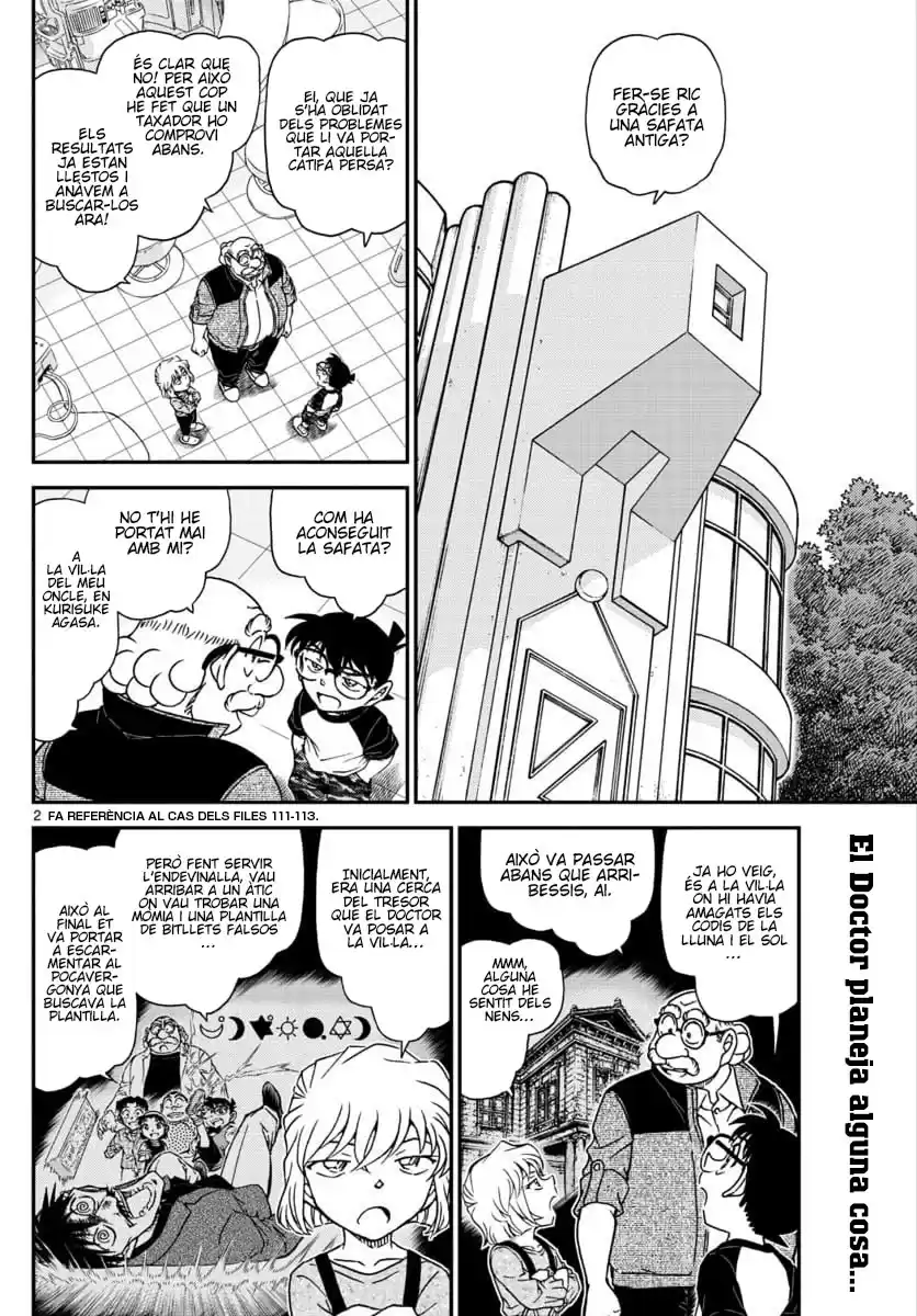 Detective Conan (Català) Capitulo 1035: La safata de vernís negre tallada página 2