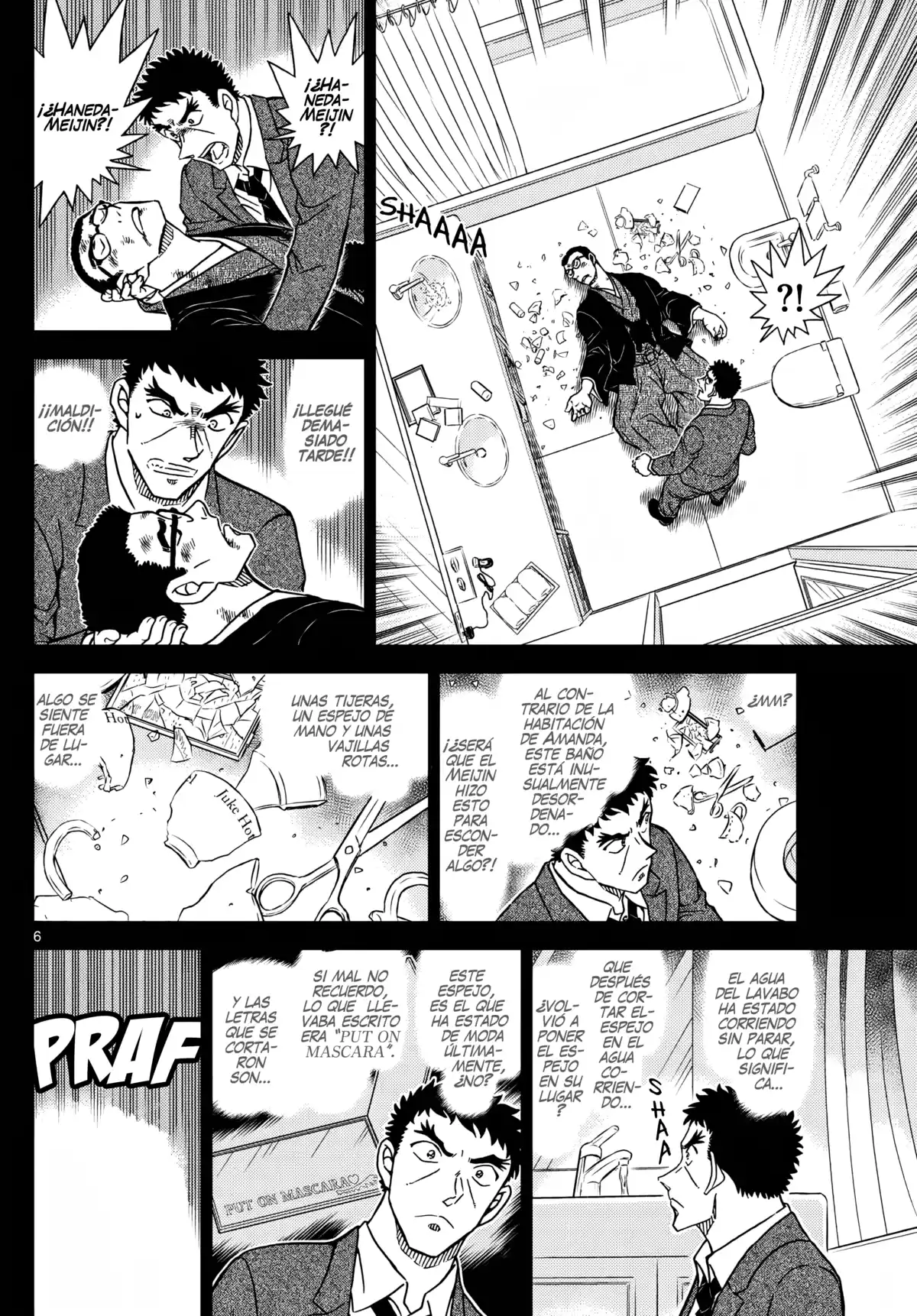 Detective Conan (Català) Capitulo 1108: El Castillo del Meijin página 6