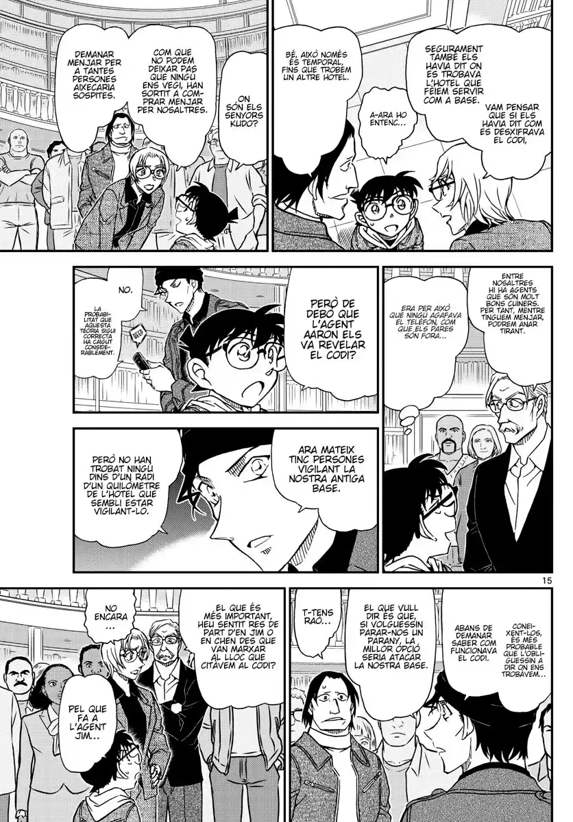 Detective Conan (Català) Capitulo 1061: Una identificació tacada de sang página 15