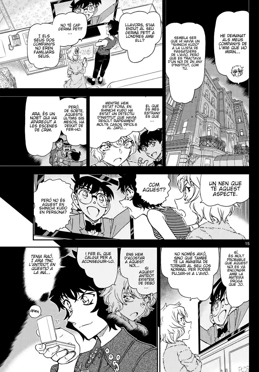 Detective Conan (Català) Capitulo 1050: El deixeble i el mag página 15