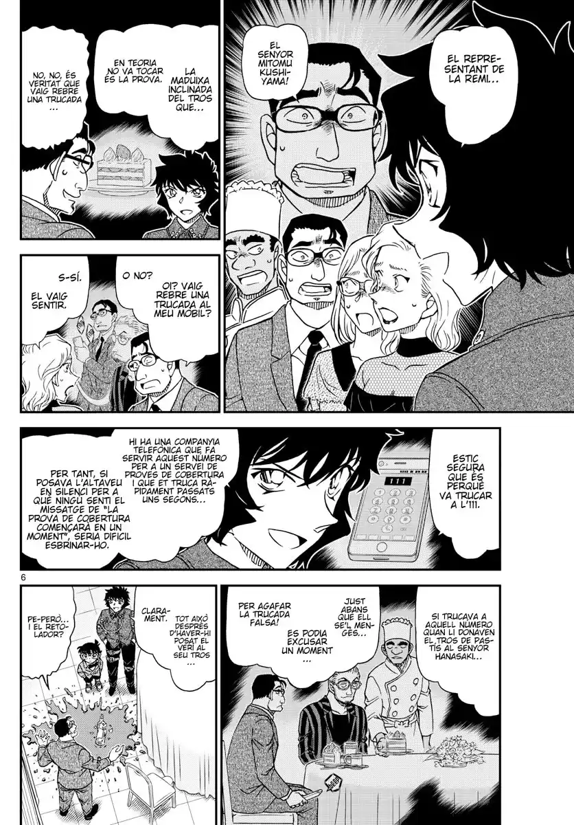 Detective Conan (Català) Capitulo 1050: El deixeble i el mag página 6