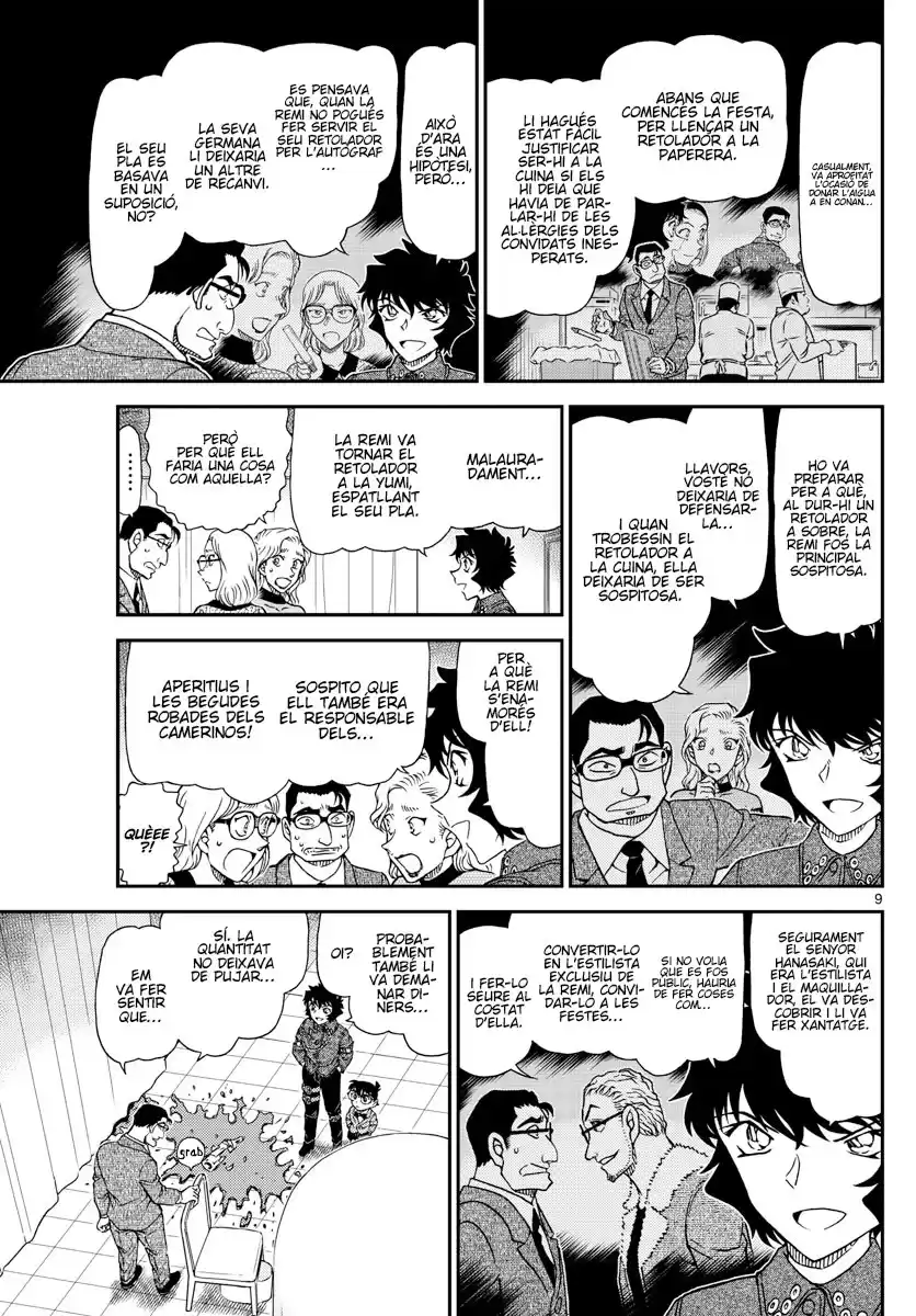 Detective Conan (Català) Capitulo 1050: El deixeble i el mag página 9