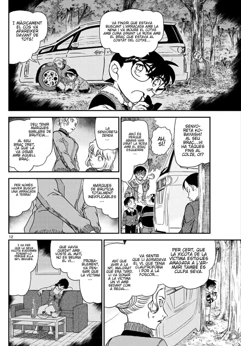 Detective Conan (Català) Capitulo 1034: Ja que ets una mica maldestra página 12