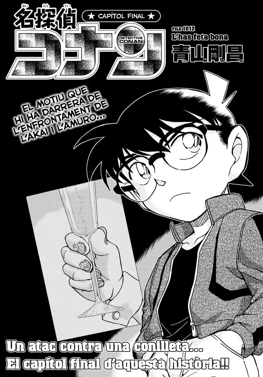 Detective Conan (Català) Capitulo 1012: L’has feta bona página 1