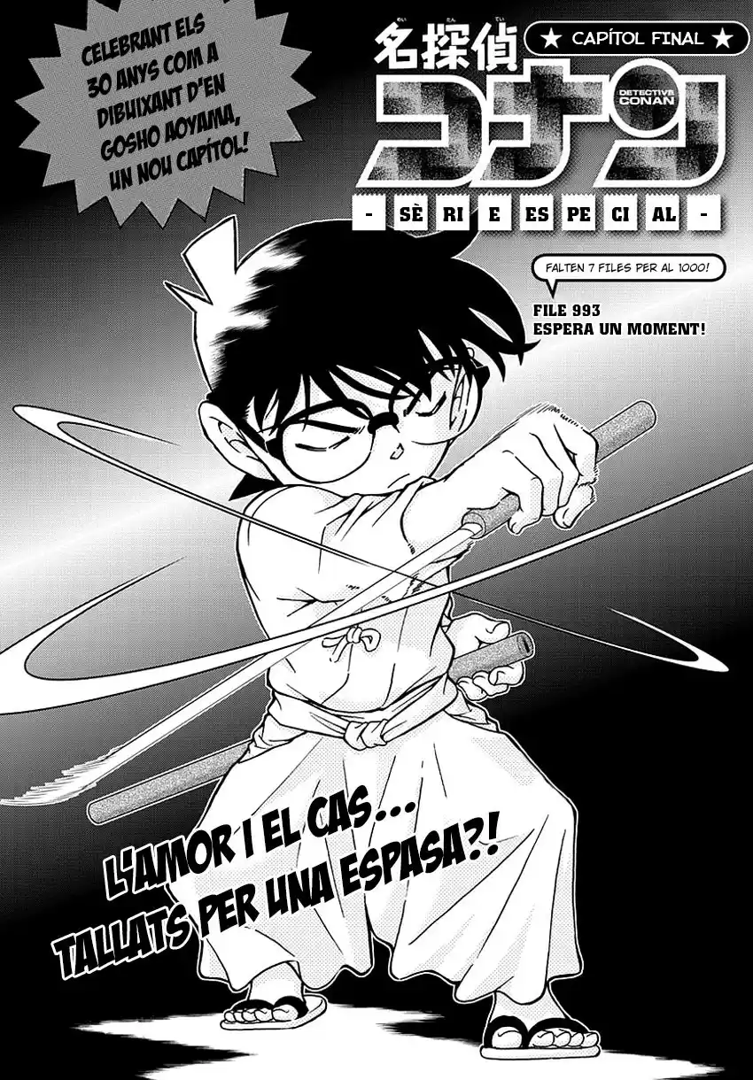 Detective Conan (Català) Capitulo 993: Espera un moment! página 1