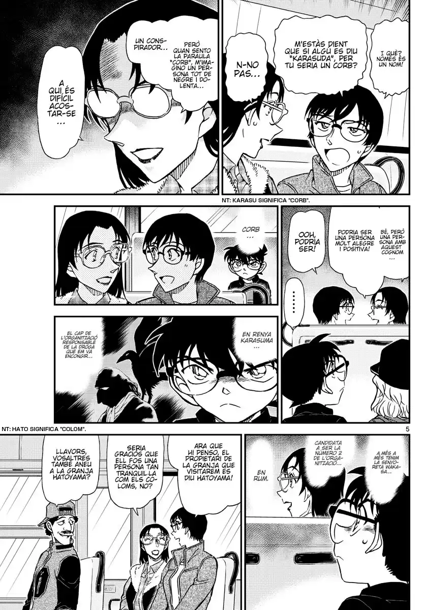 Detective Conan (Català) Capitulo 1051: La granja inquietant página 5