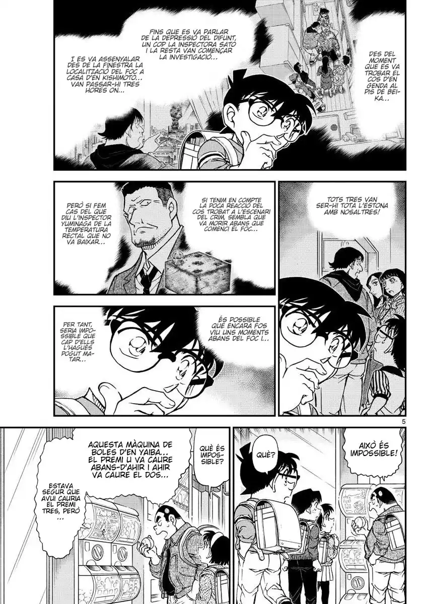 Detective Conan (Català) Capitulo 1045: La mà del Meijin página 5