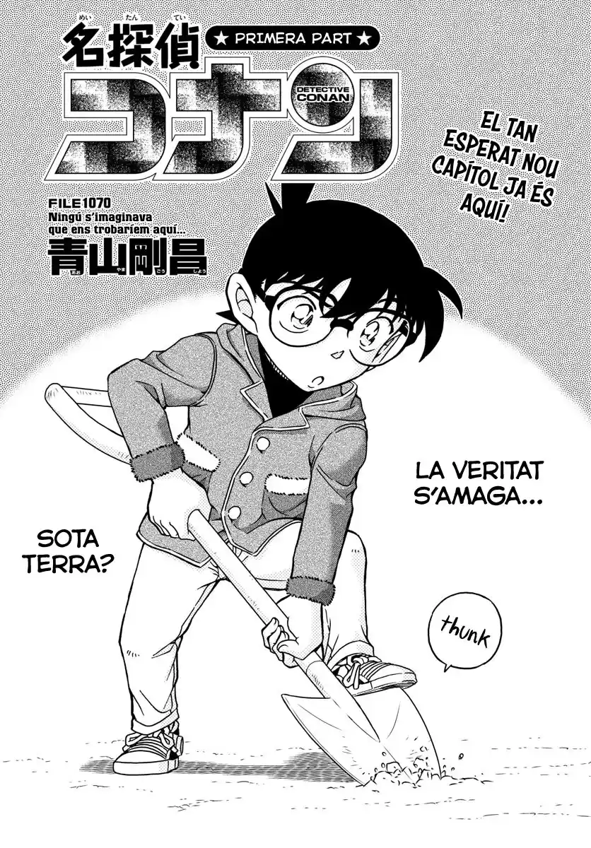 Detective Conan (Català) Capitulo 1070: Ningú s'imaginava que ens trobaríem aquí... página 1