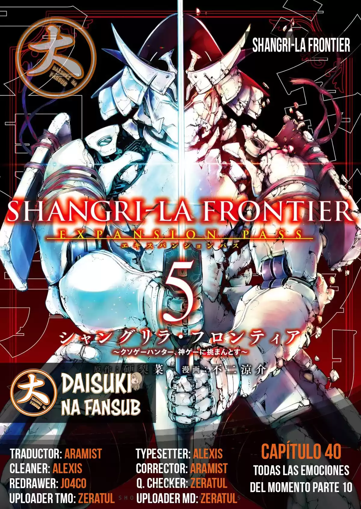 Shangri-La Frontier: Shitty Games Hunter Challenges Godly Game Capitulo 40: Todas Las Emociones del Momento Parte 10 página 1