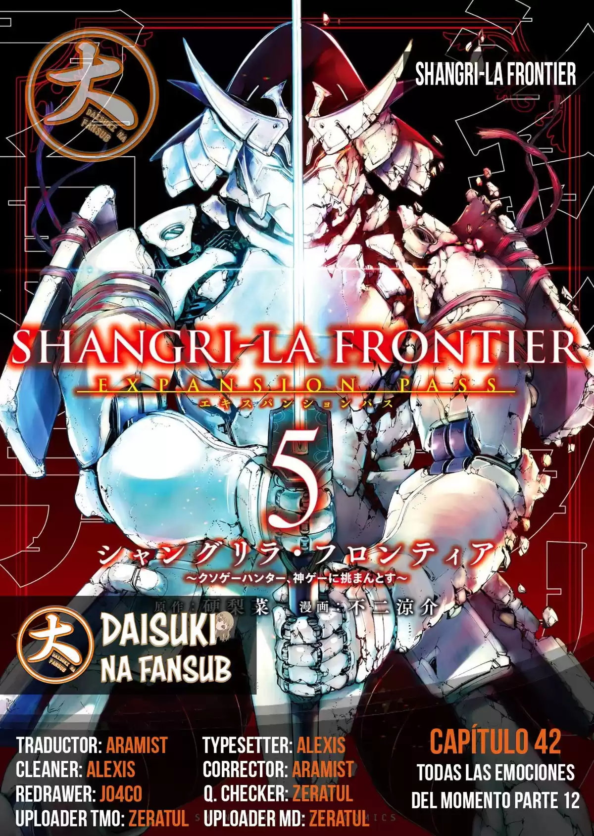 Shangri-La Frontier: Shitty Games Hunter Challenges Godly Game Capitulo 42: Todas Las Emociones del Momento Parte 12 página 1