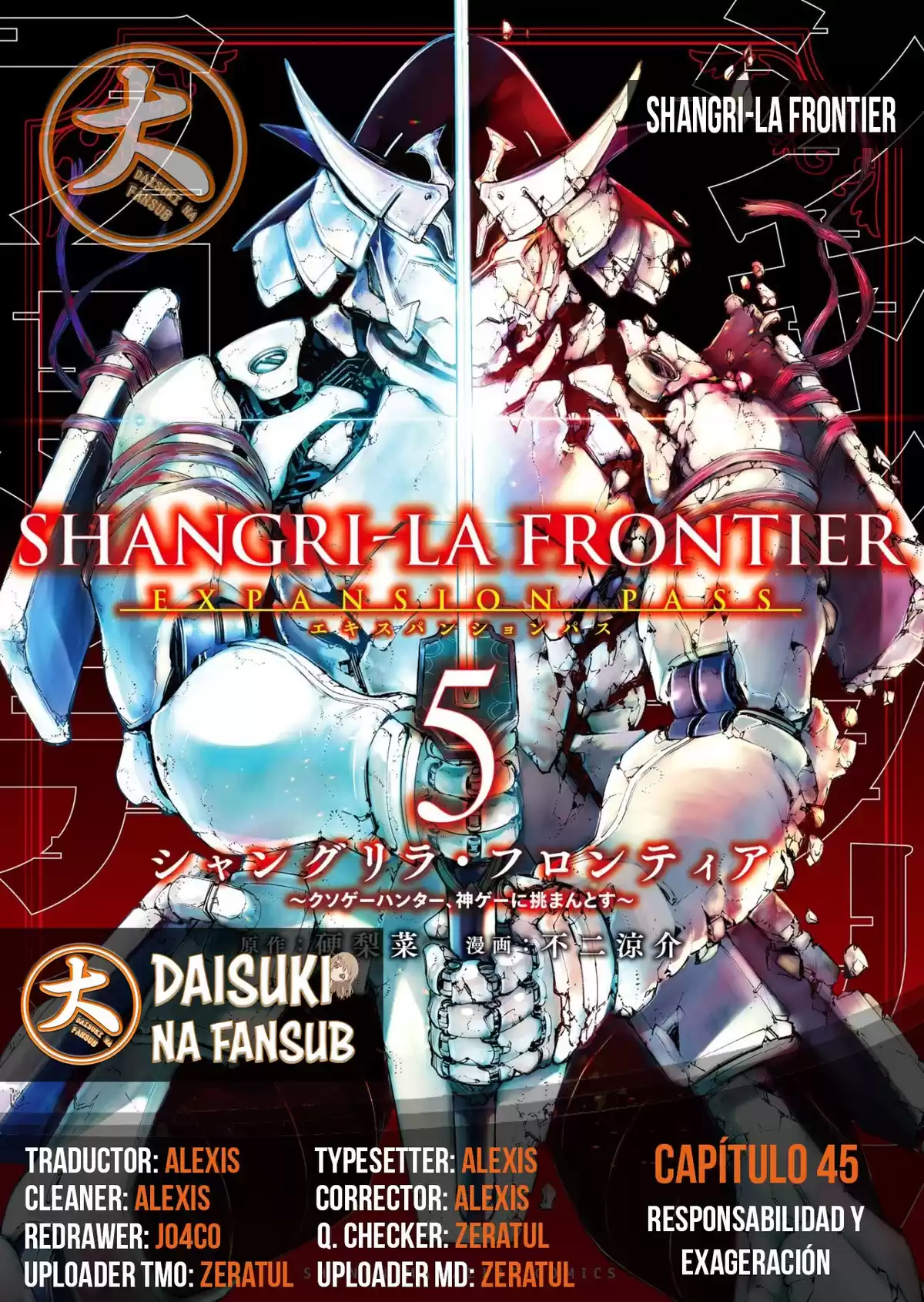 Shangri-La Frontier: Shitty Games Hunter Challenges Godly Game Capitulo 45: Responsabilidad y Exageración página 1