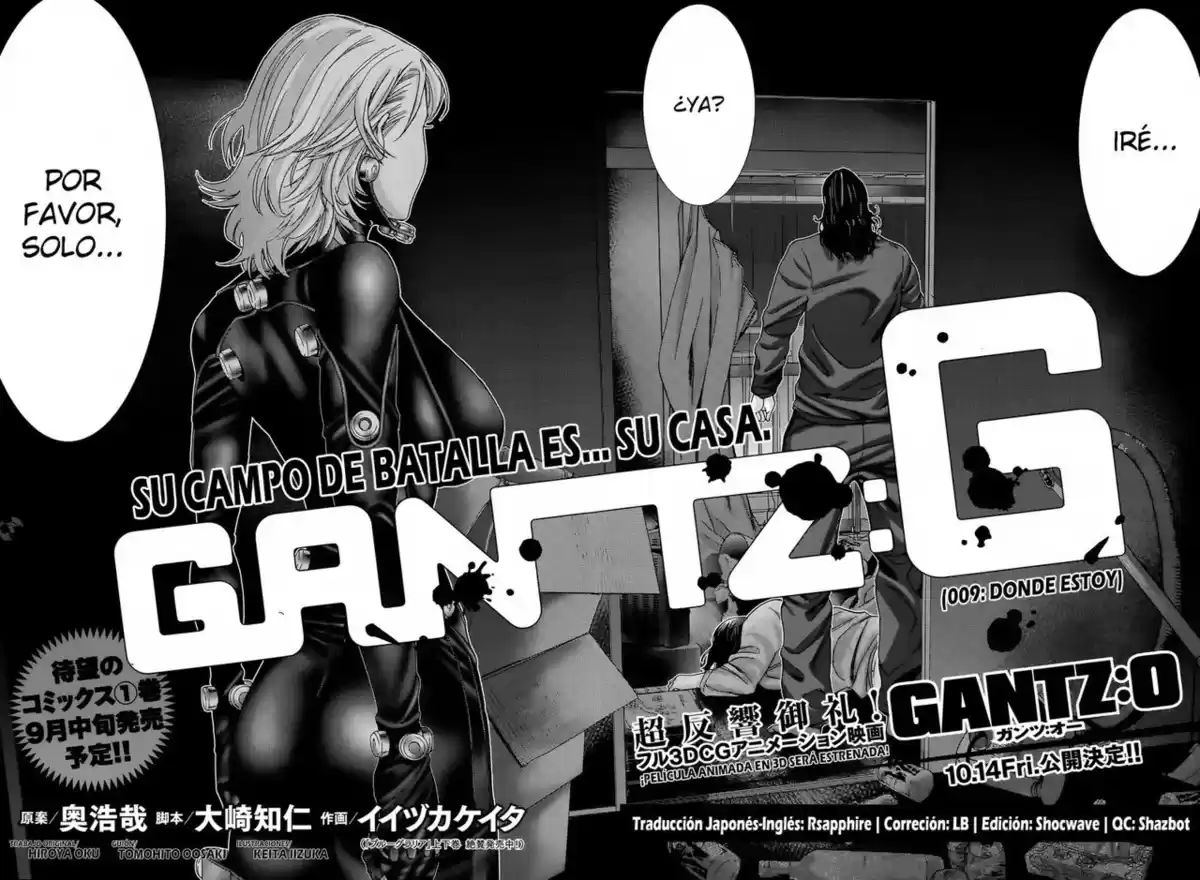 Gantz: G Capitulo 9: Donde Estoy página 4