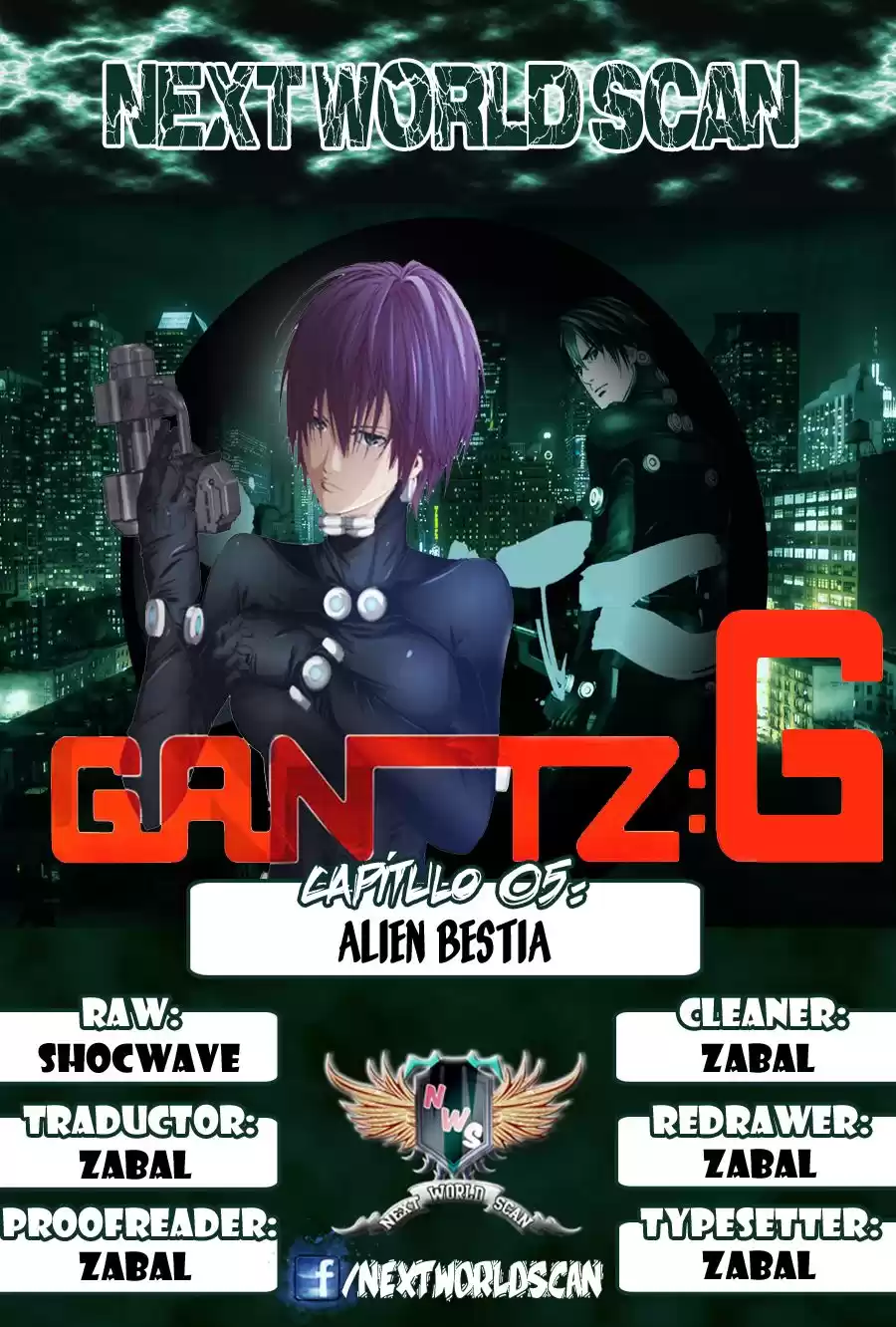 Gantz: G Capitulo 5: Alien Bestia página 1