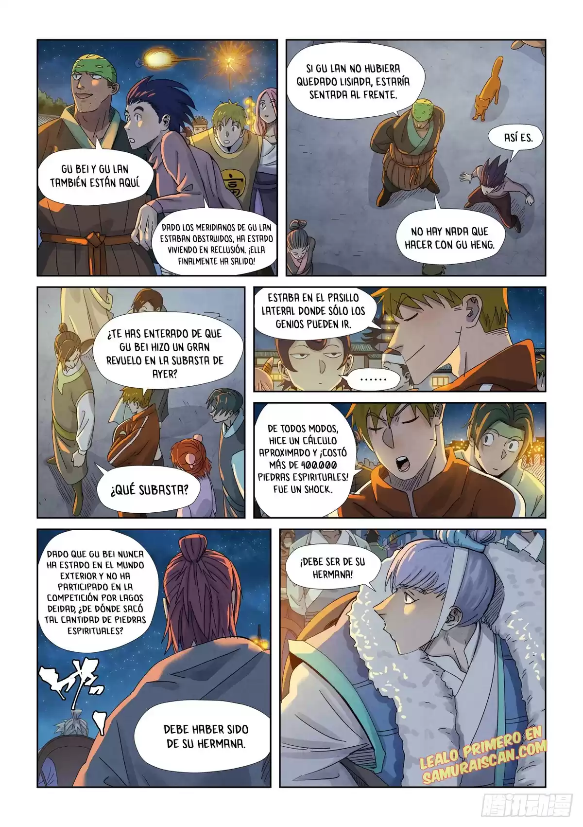 Tales of Demons and Gods Capitulo 349 página 4