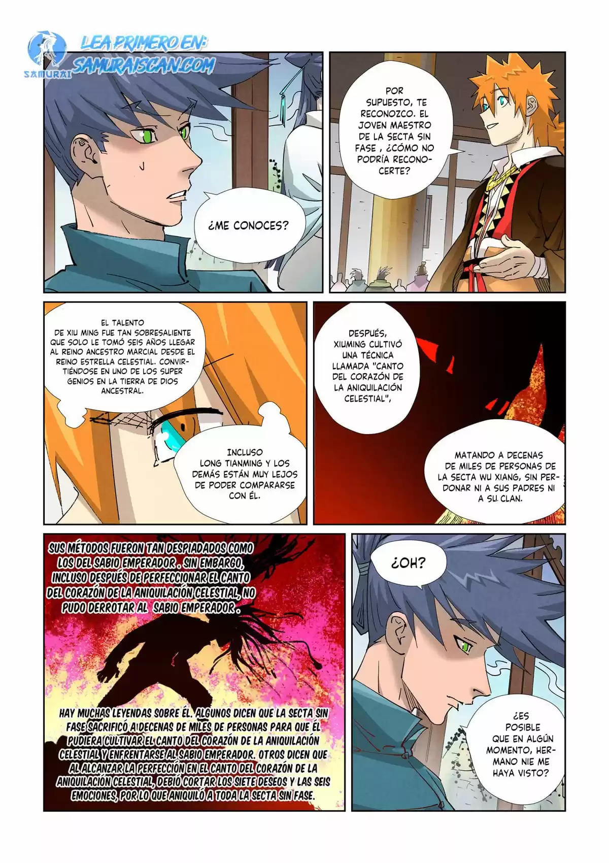 Tales of Demons and Gods Capitulo 433.5 página 4