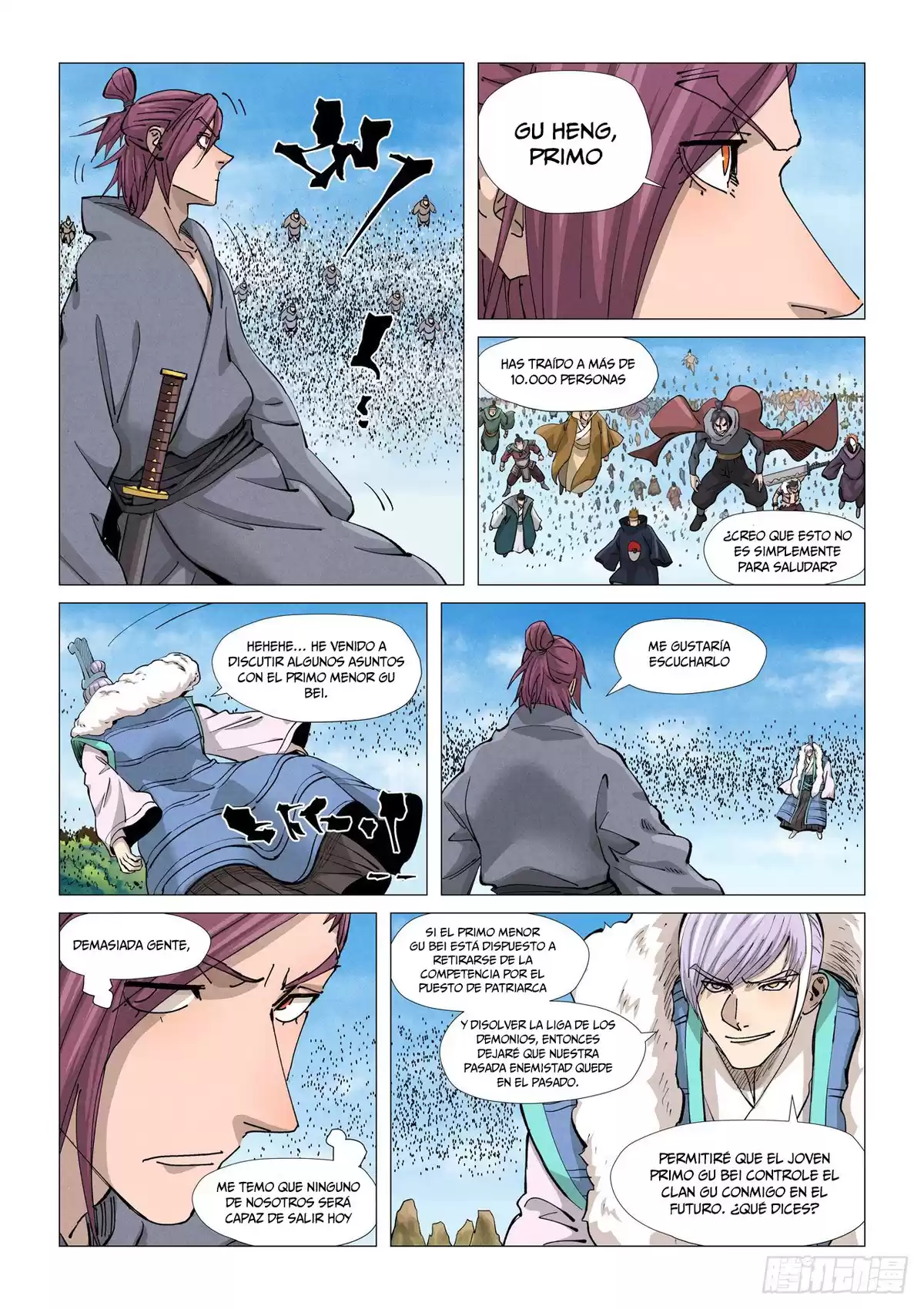 Tales of Demons and Gods Capitulo 362.5 página 10