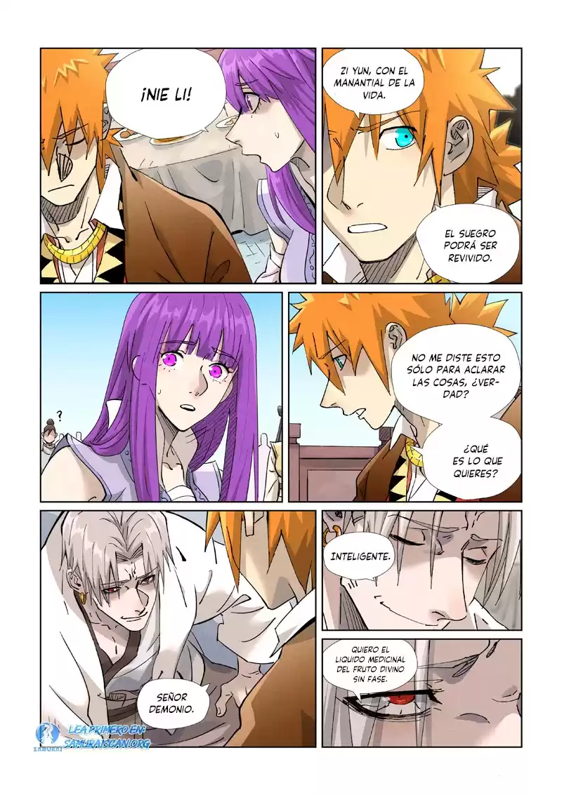 Tales of Demons and Gods Capitulo 447.5 página 9