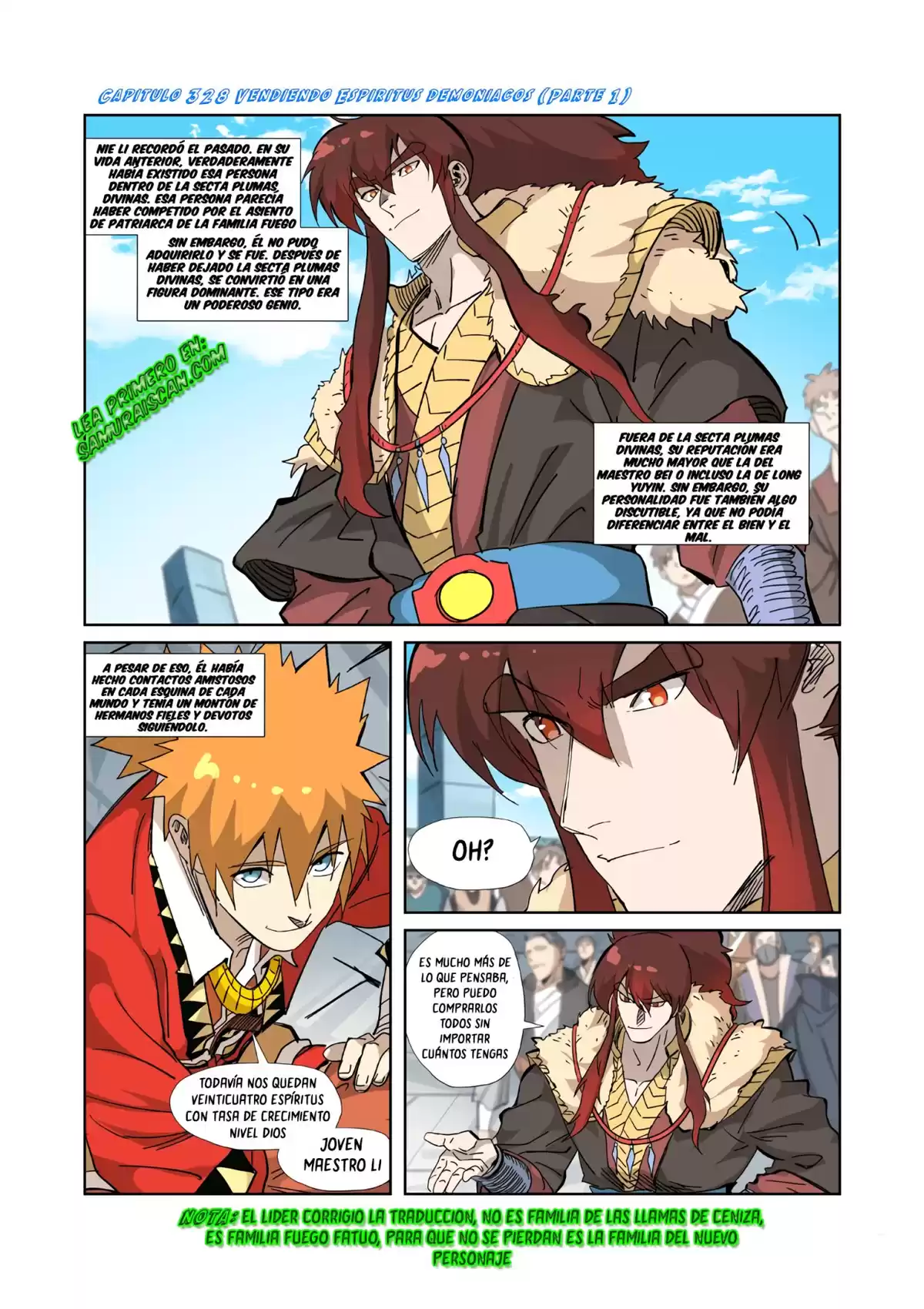 Tales of Demons and Gods Capitulo 328: VENDIENDO ESPIRITUS DEMONIACOS (PARTE 1) página 3