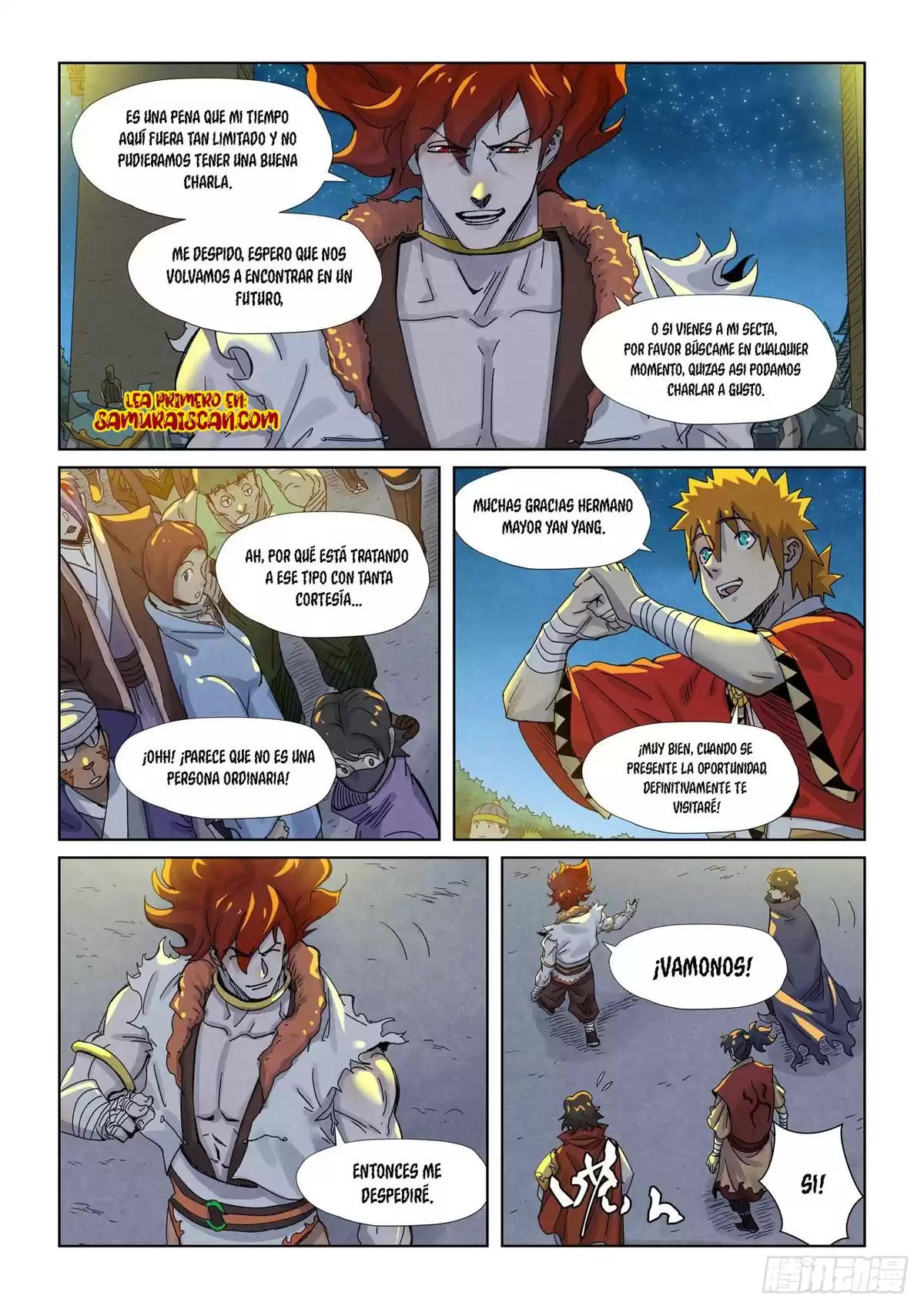 Tales of Demons and Gods Capitulo 351.5 página 4