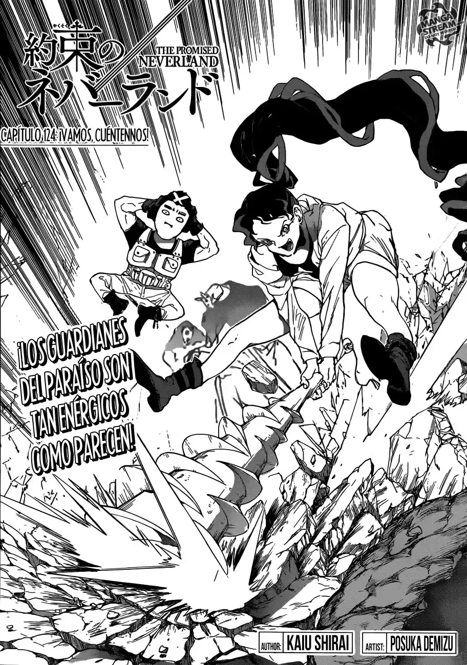 The Promised Neverland Capitulo 124: ¡Vamos, cuéntennos! página 2