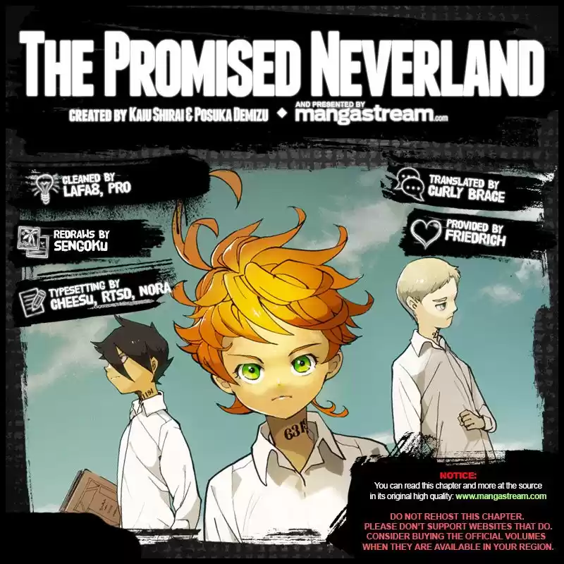 The Promised Neverland Capitulo 124: ¡Vamos, cuéntennos! página 3