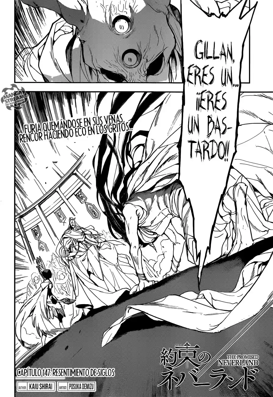 The Promised Neverland Capitulo 147: Resentimiento de siglos página 4