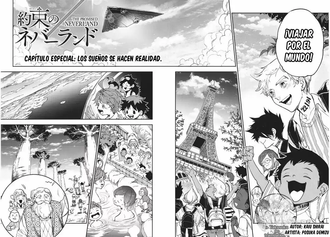 The Promised Neverland Capitulo 185: Los sueños se hacen realidad página 6