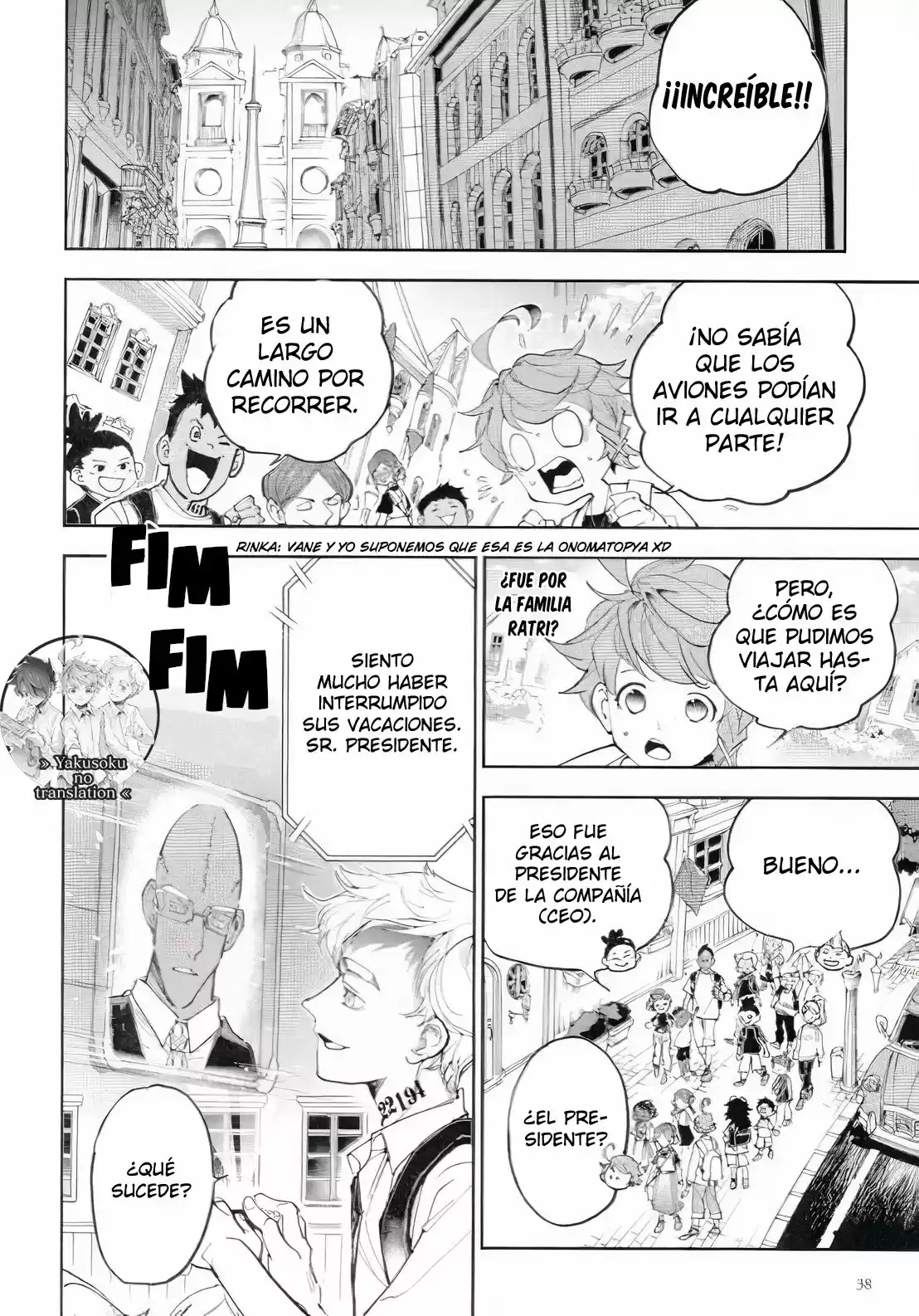 The Promised Neverland Capitulo 185: Los sueños se hacen realidad página 7