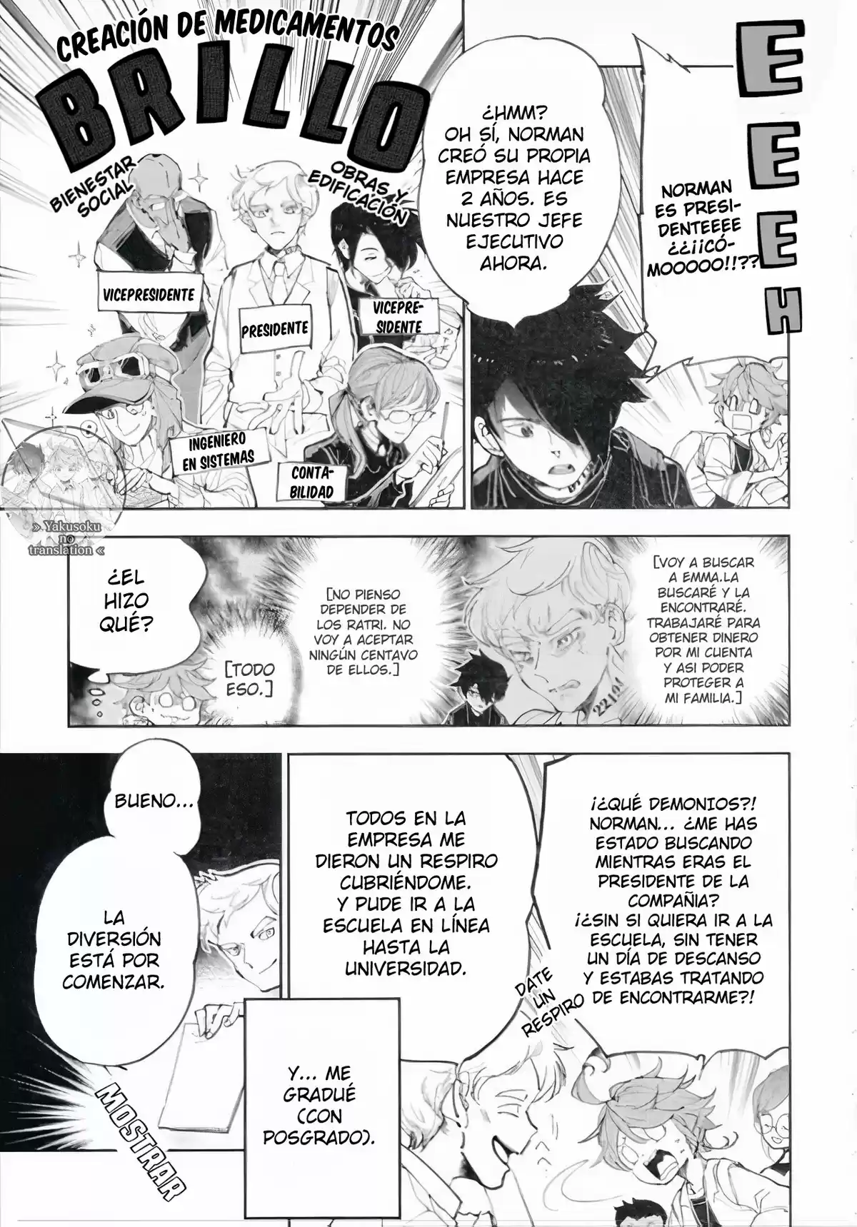 The Promised Neverland Capitulo 185: Los sueños se hacen realidad página 8