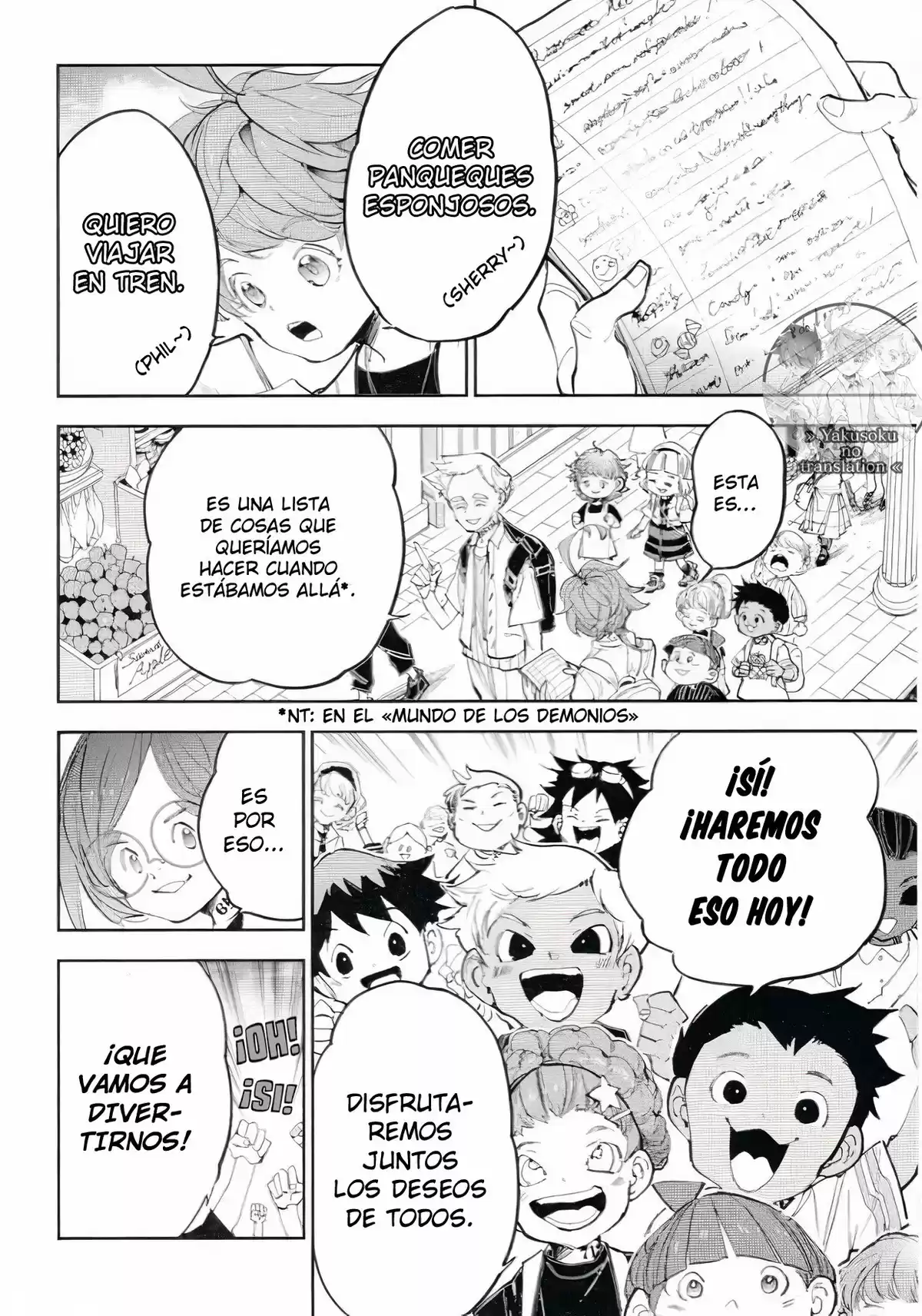 The Promised Neverland Capitulo 185: Los sueños se hacen realidad página 9