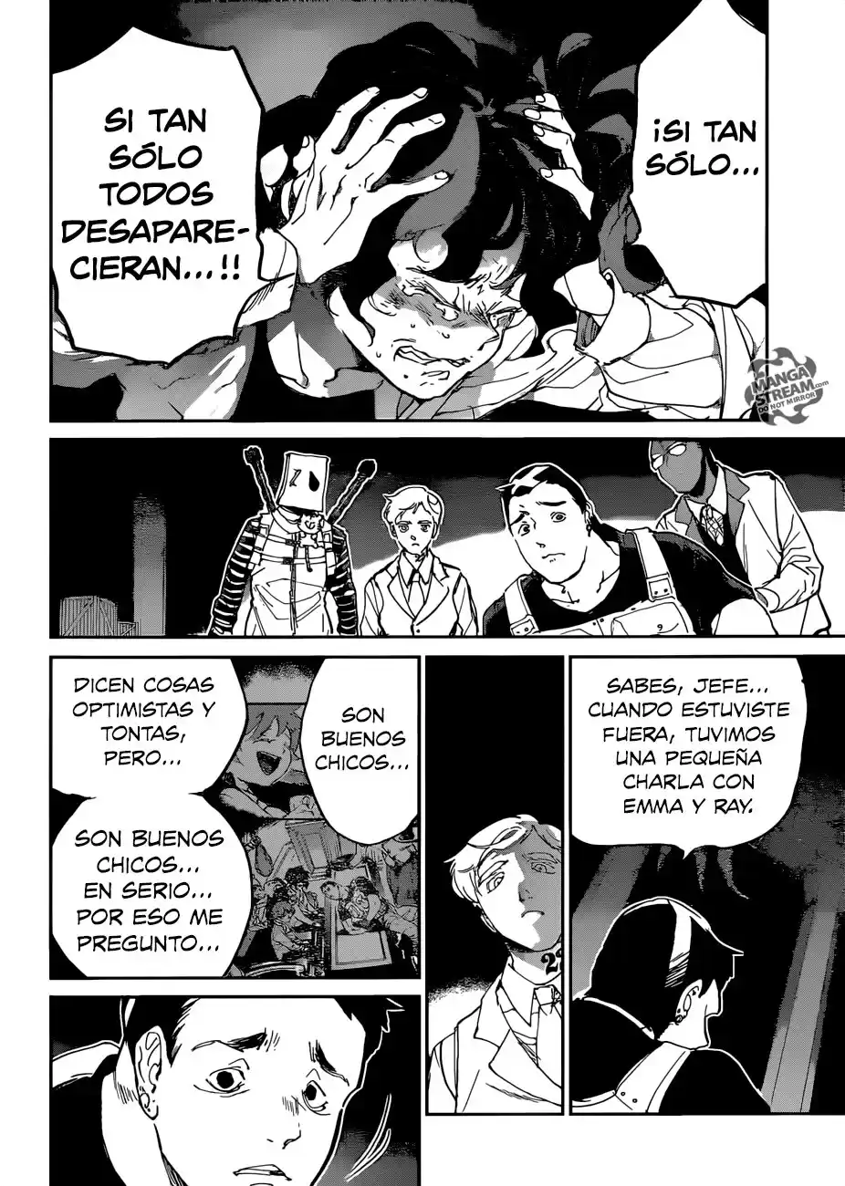 The Promised Neverland Capitulo 129: La carga que he de llevar página 12