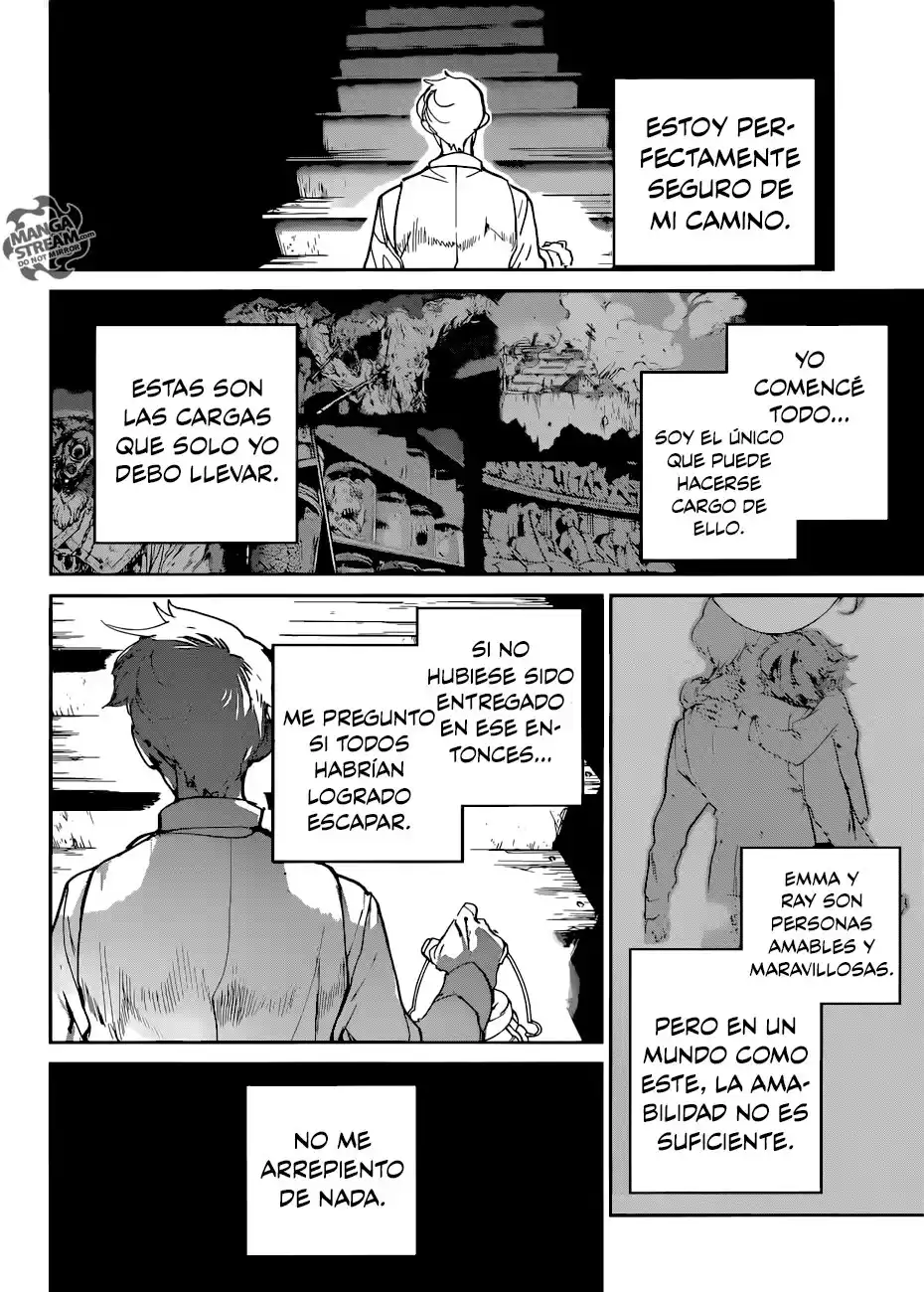 The Promised Neverland Capitulo 129: La carga que he de llevar página 17