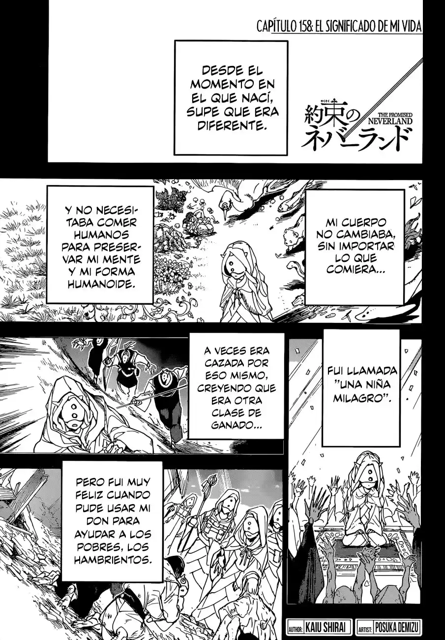 The Promised Neverland Capitulo 158: El significado de mi vida página 2