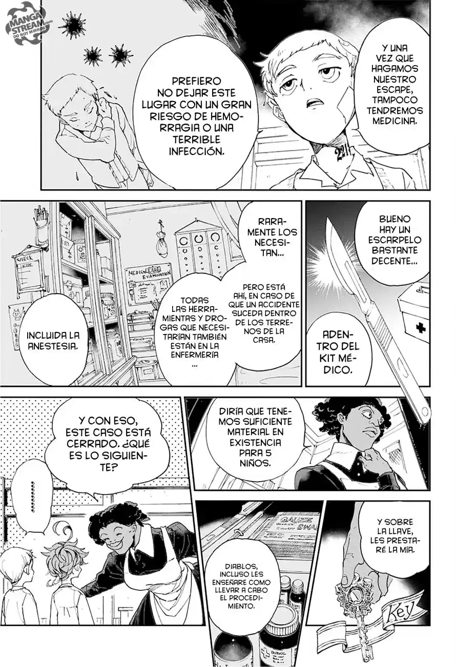 The Promised Neverland Capitulo 21: Una trampa obvia página 10