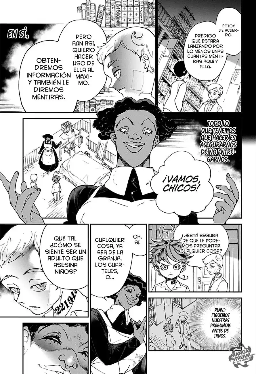 The Promised Neverland Capitulo 21: Una trampa obvia página 6