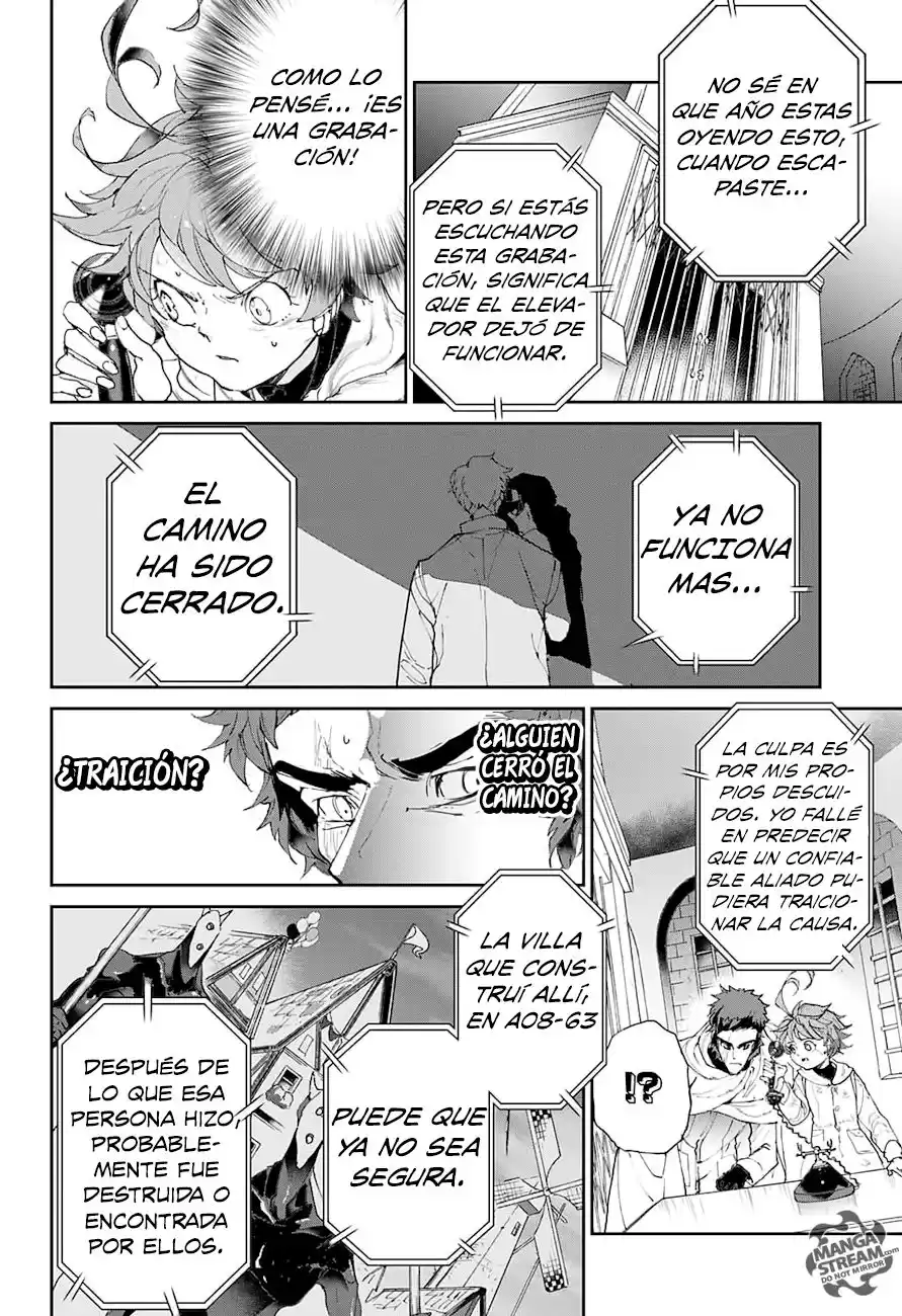 The Promised Neverland Capitulo 72: Llamada página 9