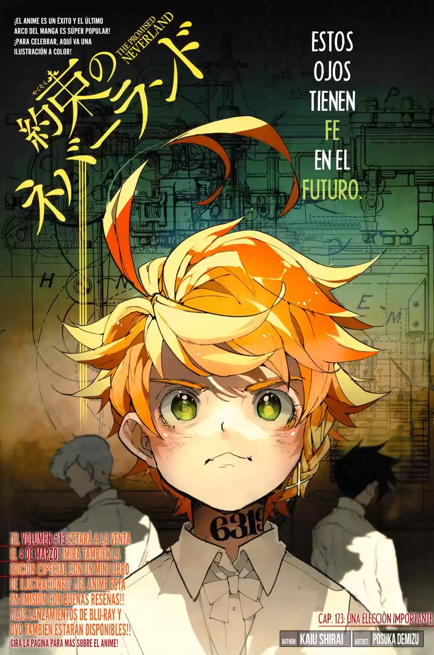 The Promised Neverland Capitulo 123: Una elección importante página 2