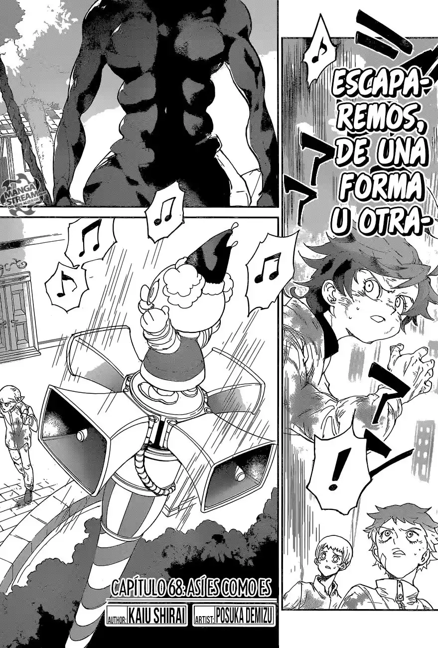 The Promised Neverland Capitulo 68: Así es como es página 3