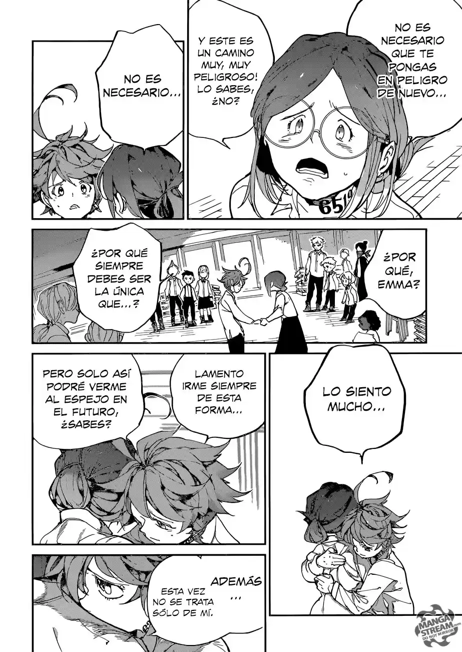 The Promised Neverland Capitulo 130: Anuncio página 12