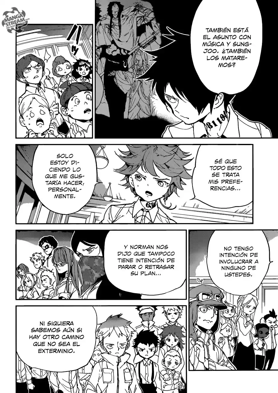 The Promised Neverland Capitulo 130: Anuncio página 6