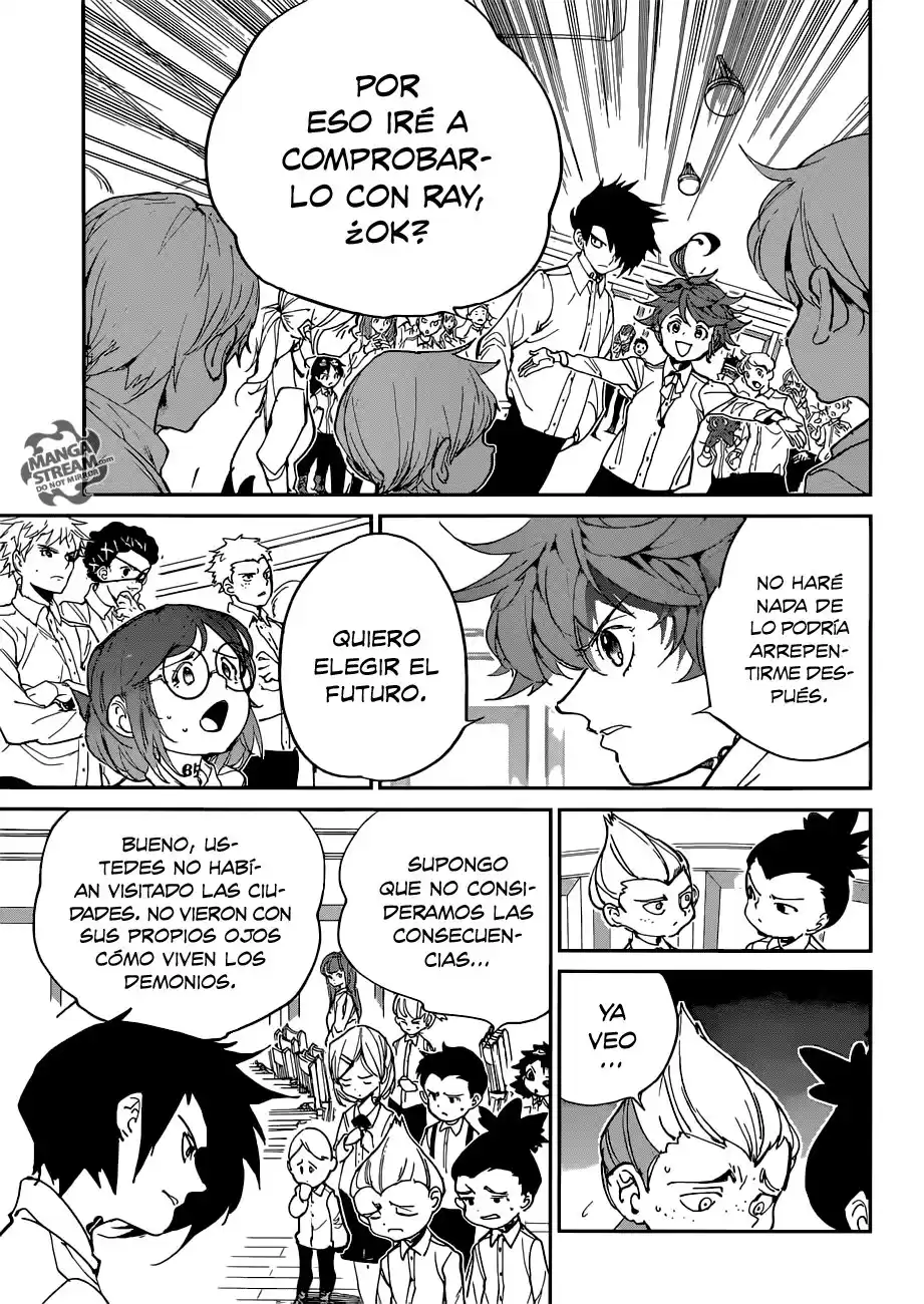 The Promised Neverland Capitulo 130: Anuncio página 7