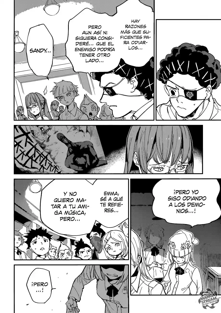 The Promised Neverland Capitulo 130: Anuncio página 8