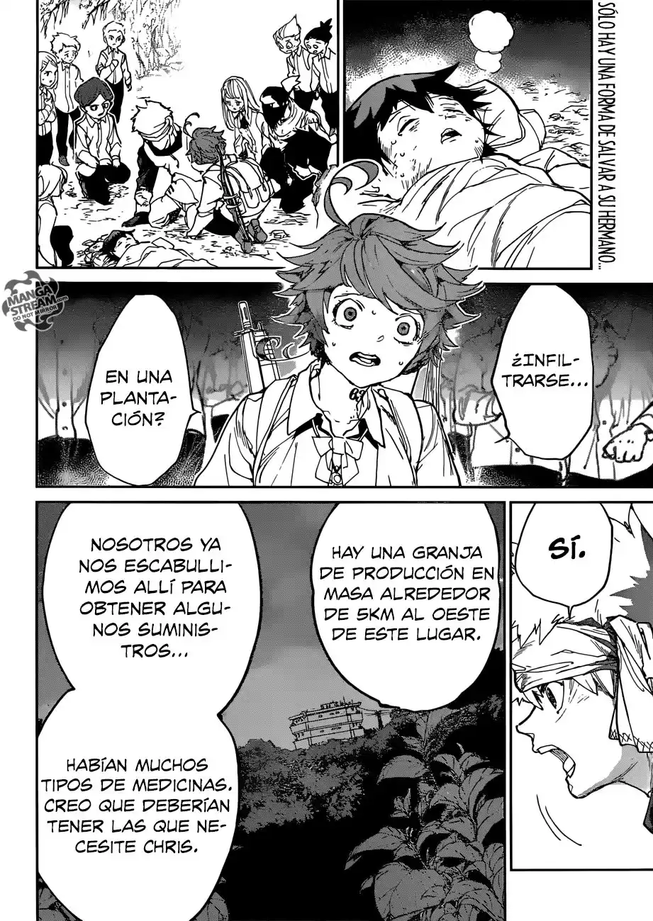 The Promised Neverland Capitulo 116: Infiltrándose en la jaula página 4